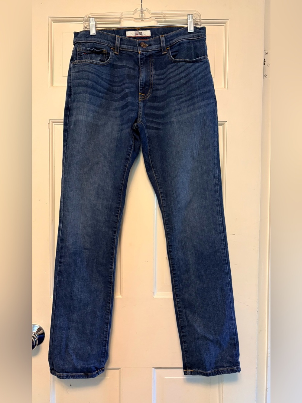 Tommy Hilfiger Men’s Slim Jeans - Dark Blue Denim